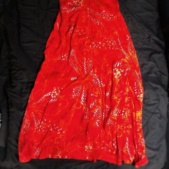 Vintage Alice Of California Psychedelic Pattern Sleeveless Dress Midi - Picture 6 of 6